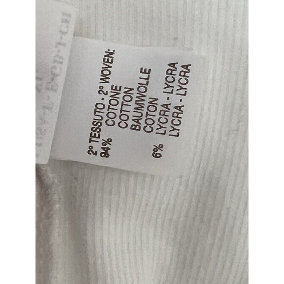 Brunello Cucinelli Jacket White Sheer Cotton M Ramie Solid Sleeves Light Cool - Picture 8 of 10